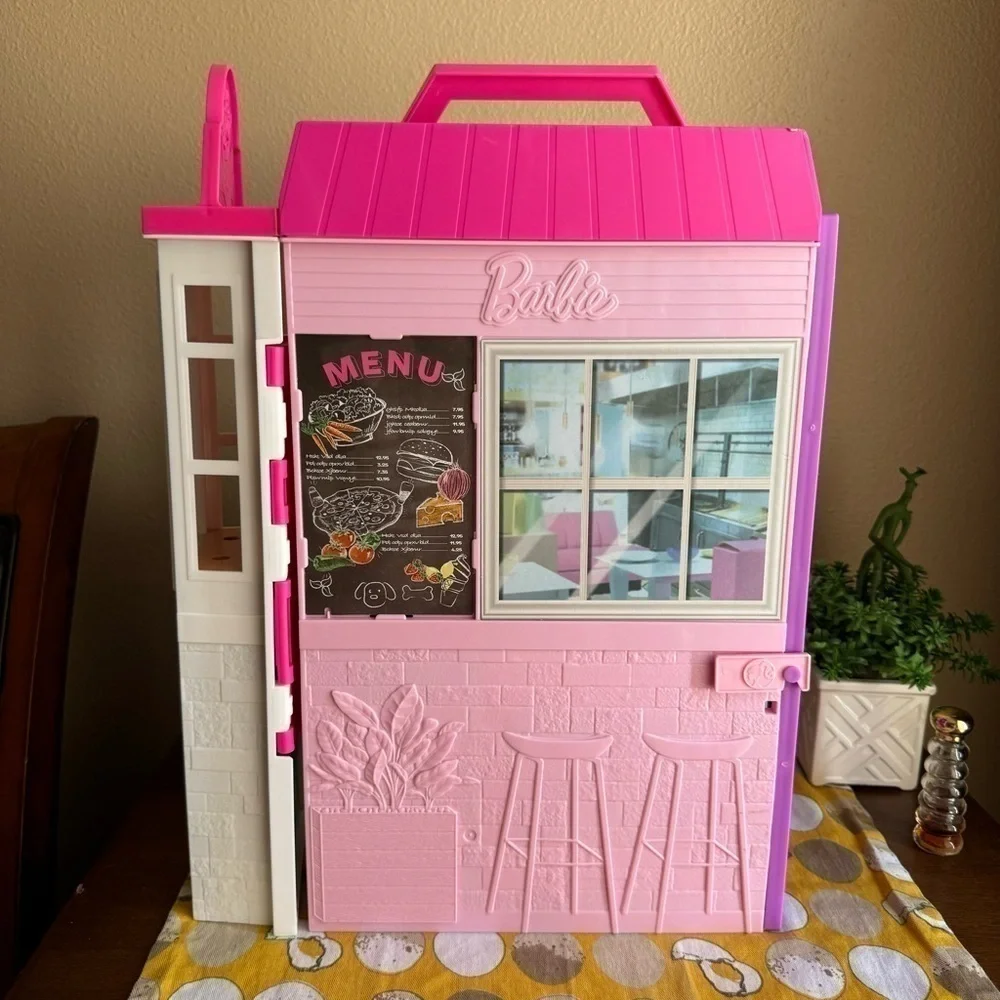 Barbie 2020 Cook n’ Grill portable restaurant doll playset WITHOUT accessories